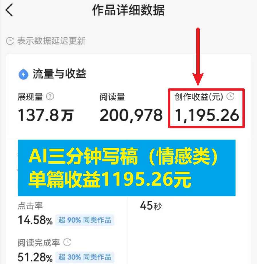 图片[2]-3分钟，变现1200。情感类AI写作底层逻辑（附：教程+步骤+资料）-天边资源网