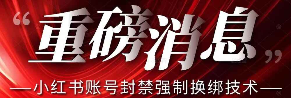 图片[1]-【最新】小红书账号封禁强制换绑技术，日赚300+-天边资源网