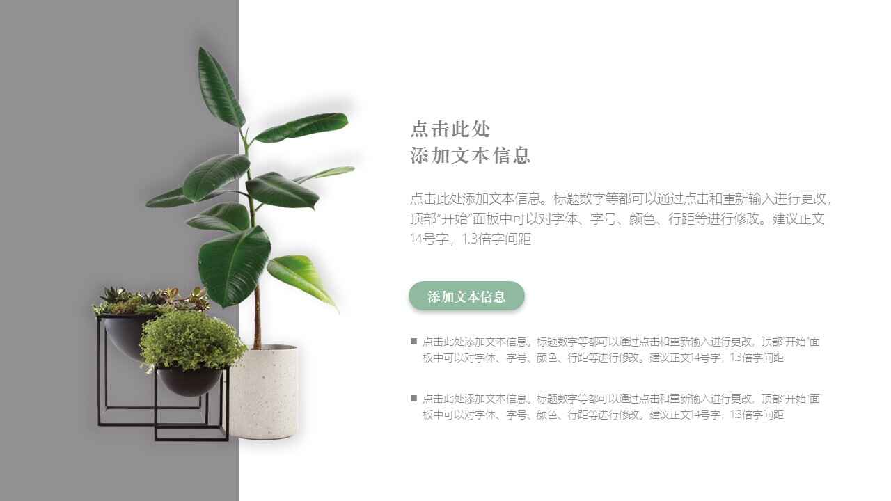 图片[7]-清新植物高端简约工作汇报工作总结ppt模板-天边资源网