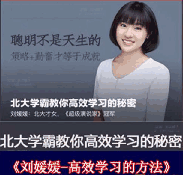 高效学习课程：北大学霸教你高效学习的秘密-天边资源网