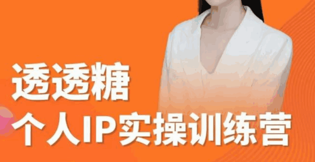 图片[1]-个人IP实战课程【2023年最新】：基础准备+实战+进阶+变现落地-天边资源网