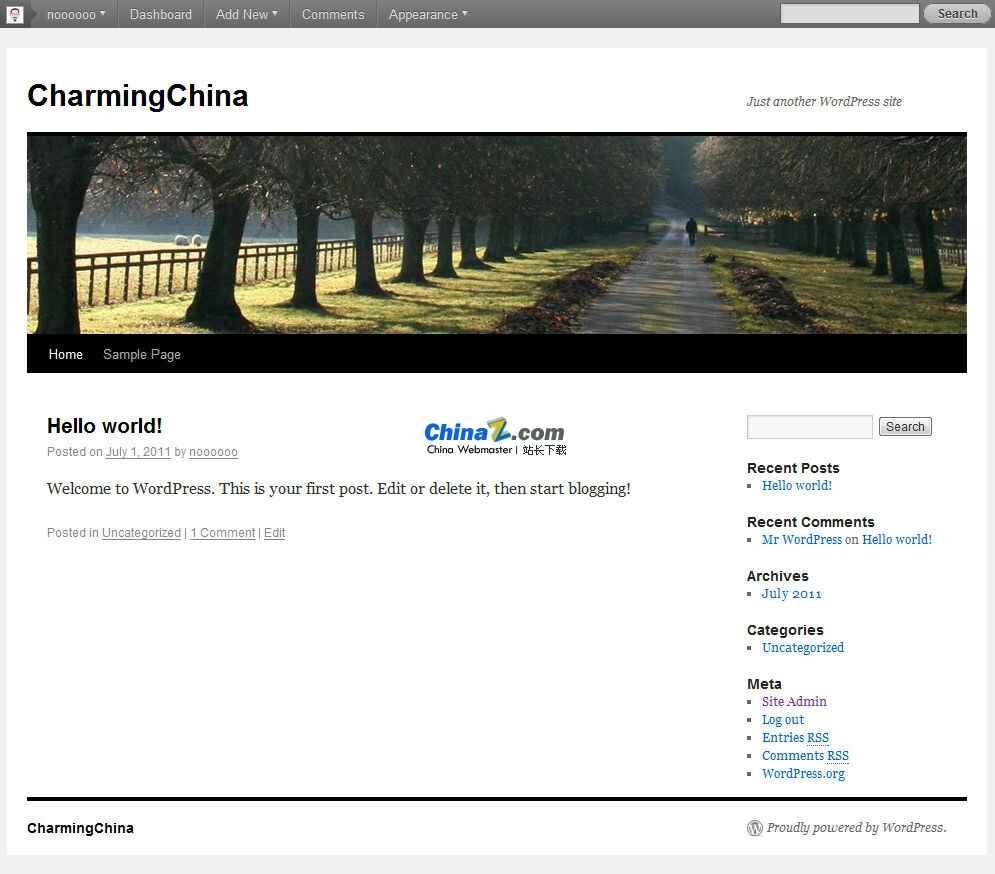 图片[1]-XWordPress 5.7 英文免费版-天边资源网