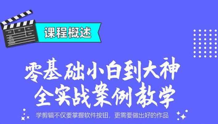 图片[1]-PR抖音B站影视混剪视频教程 premiere剪辑电影课程-天边资源网