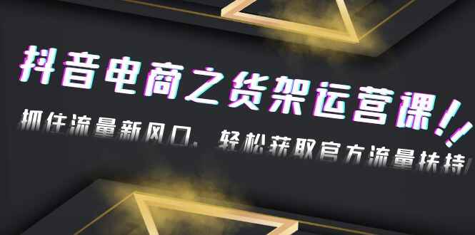 图片[1]-2023最新抖音电商运营秘籍：流量风口抢先一步，实现快速出单！-天边资源网