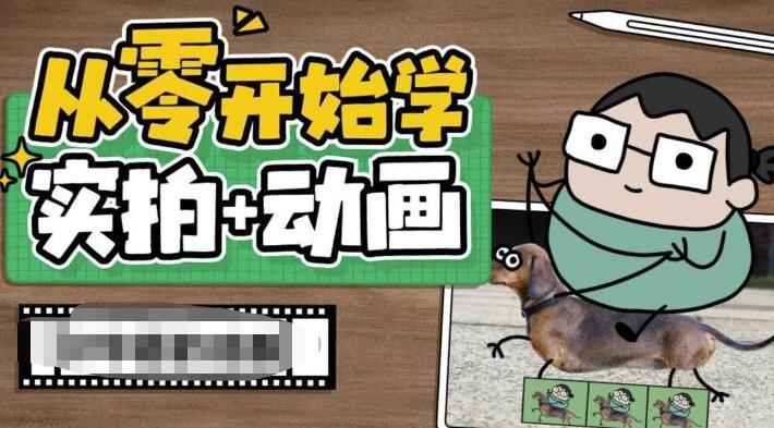 图片[1]-零基础实拍加动画创意教程（49节视频课）-天边资源网