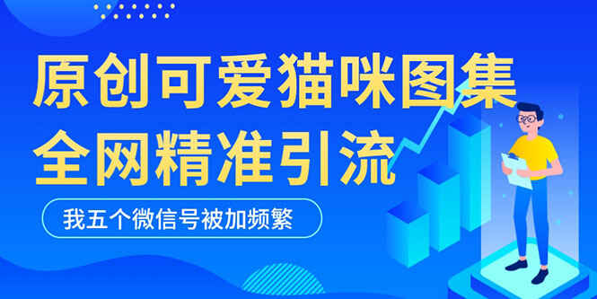 图片[1]-全网精准引流利器：黑科技纯原创可爱猫咪图片【实操5个VX号被加爆】-天边资源网