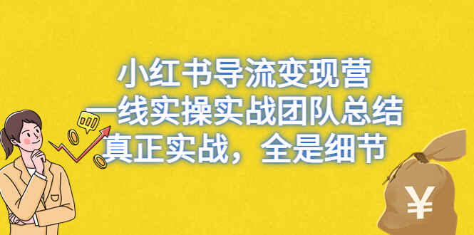 图片[1]-小红书引流变课程，真正实战，全是细节，全平台适用-天边资源网