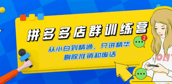 图片[1]-拼多多店群开店教程：从小白到精通，教你怎么开拼多多店群-天边资源网