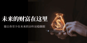 某收费文章《未来的财富在这里》能让你至少在未来的10年站稳脚跟-天边资源网