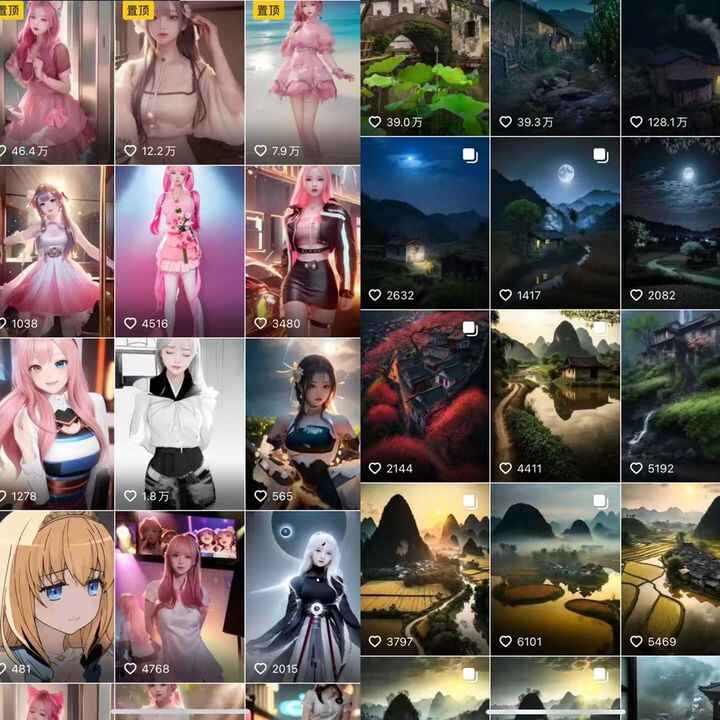 图片[3]-35个国内AI绘画工具(兔费+付费)头像壁纸不愁-无水印+AI绘画汇总14000关键词-天边资源网