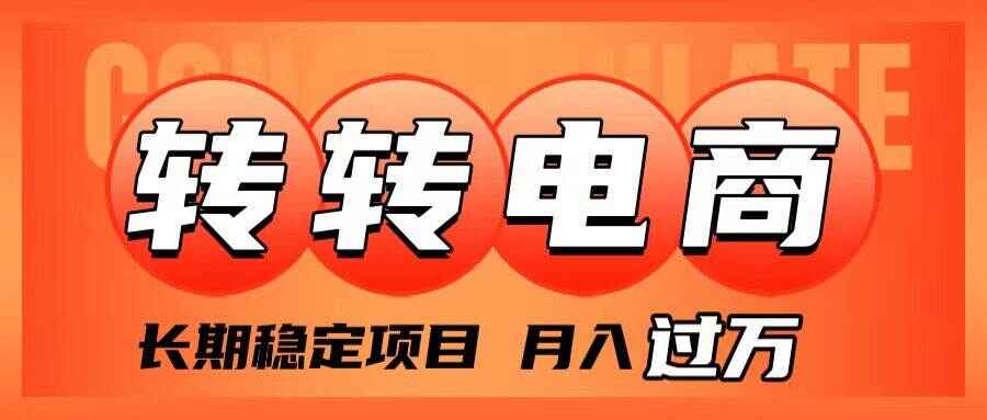 图片[1]-外面收费1980的转转电商，长期稳定、月入过万的项目-天边资源网
