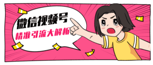 引流课：微信视频号引流大解析-天边资源网