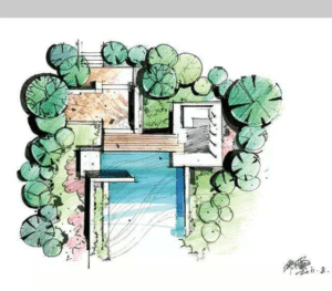 印象手绘室内设计手绘教程-天边资源网