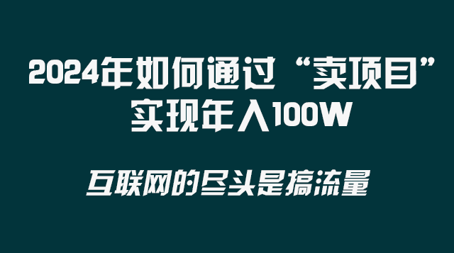 图片[1]- 2024年如何通过“卖项目”实现年入100W【揭秘】-天边资源网