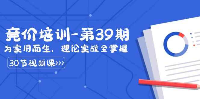 某收费 竞价培训课程 为实用而生，理论实战全掌握（30节课）-天边资源网