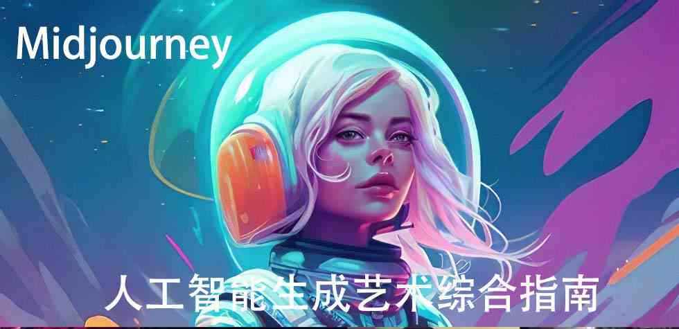 Midjourney及ChatGPT4人工智能生成艺术图像综合指南 （9节课 中英字幕）-天边资源网