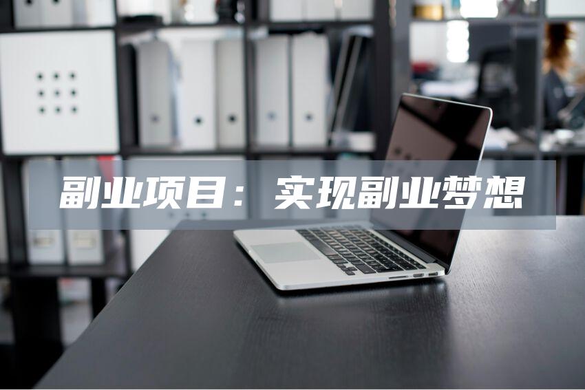 副业项目：实现副业梦想