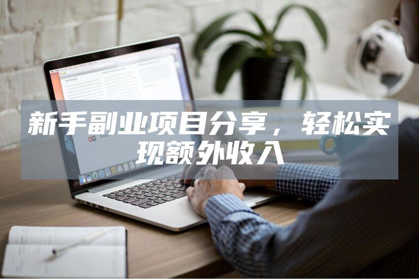 新手副业项目分享，轻松实现额外收入