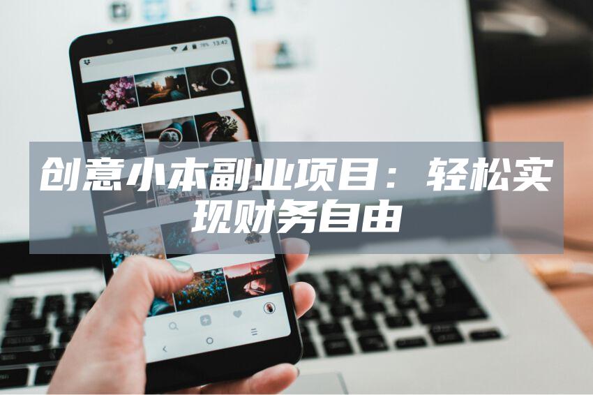 创意小本副业项目：轻松实现财务自由