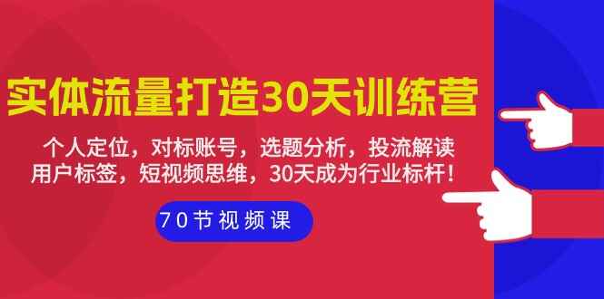实体流量打造30天训练课程