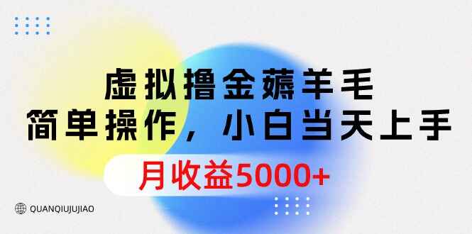 虚拟撸金薅羊毛