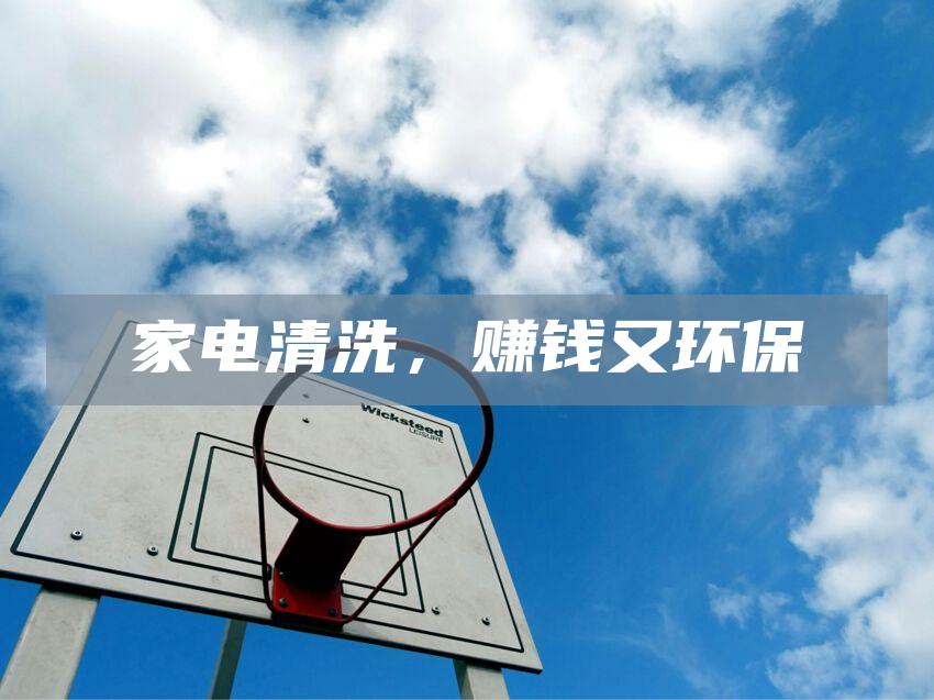 家电清洗，赚钱又环保