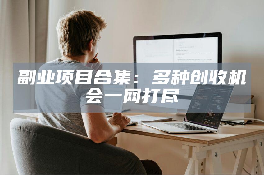 副业项目合集：多种创收机会一网打尽