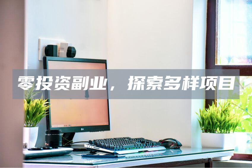 零投资副业，探索多样项目
