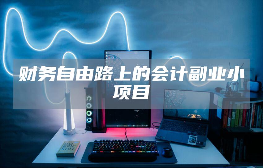 财务自由路上的会计副业小项目