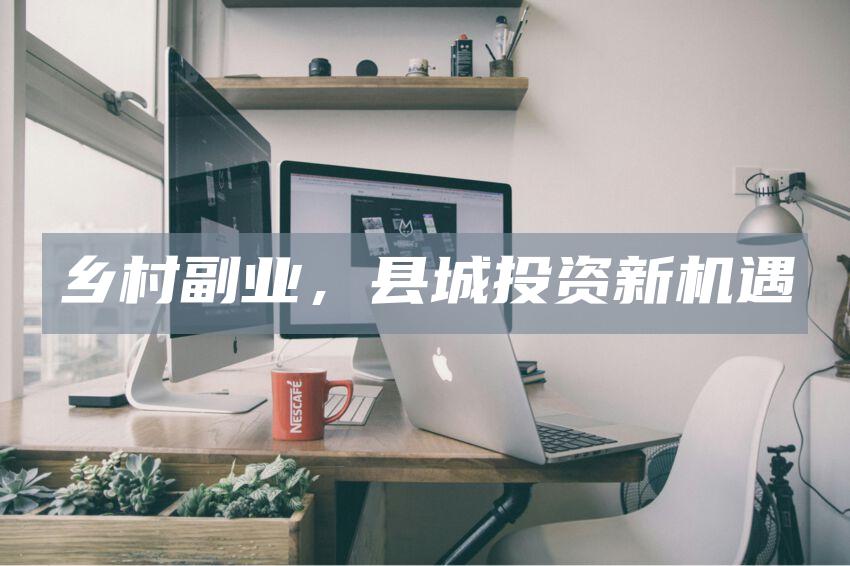乡村副业，县城投资新机遇