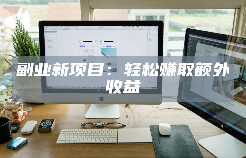 副业新项目：轻松赚取额外收益