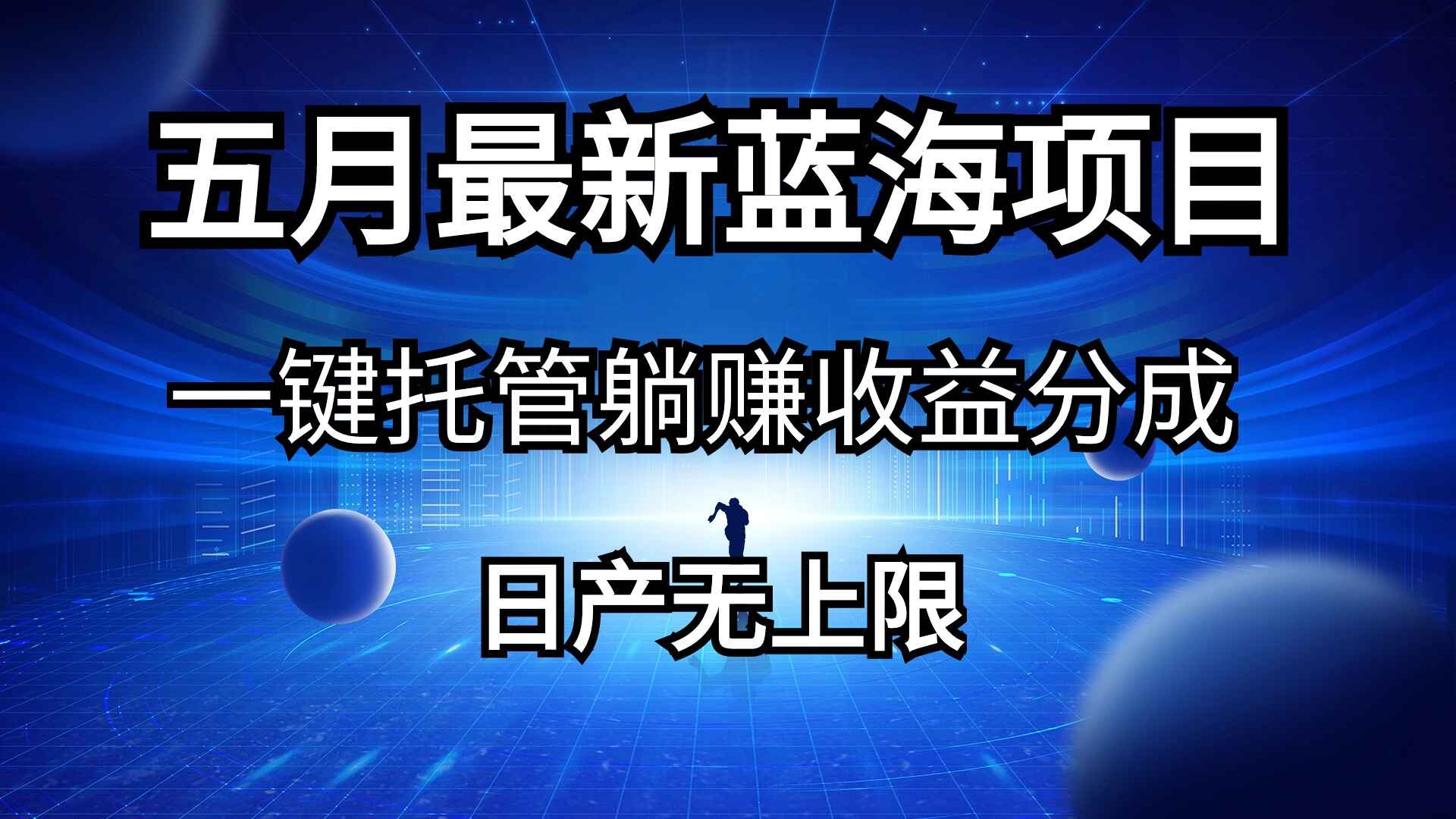 五月刚出最新蓝海项目