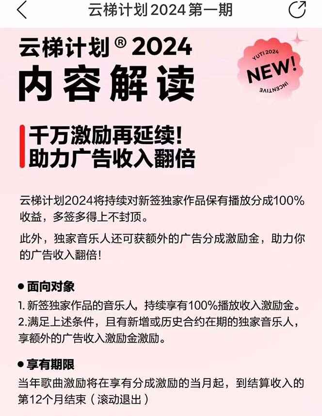 2024网易云云梯计划