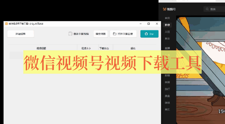 微信视频号视频下载工具