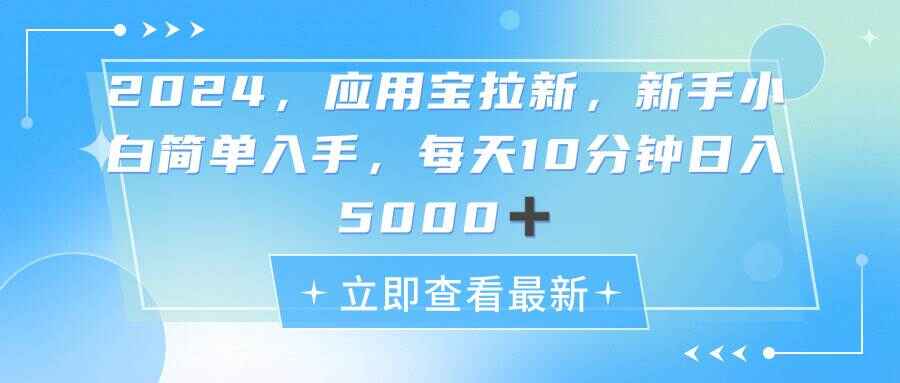 2024应用宝拉新