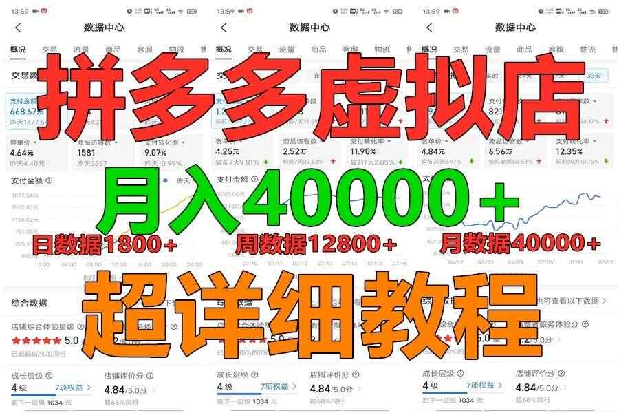 拼多多虚拟电商训练营