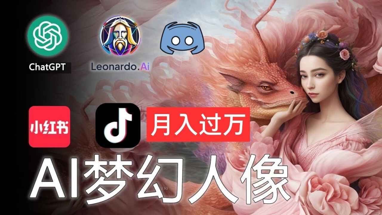 AI摄影梦幻人像