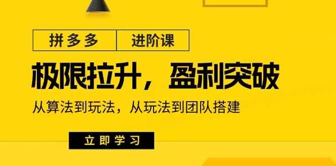 拼多多进阶课程