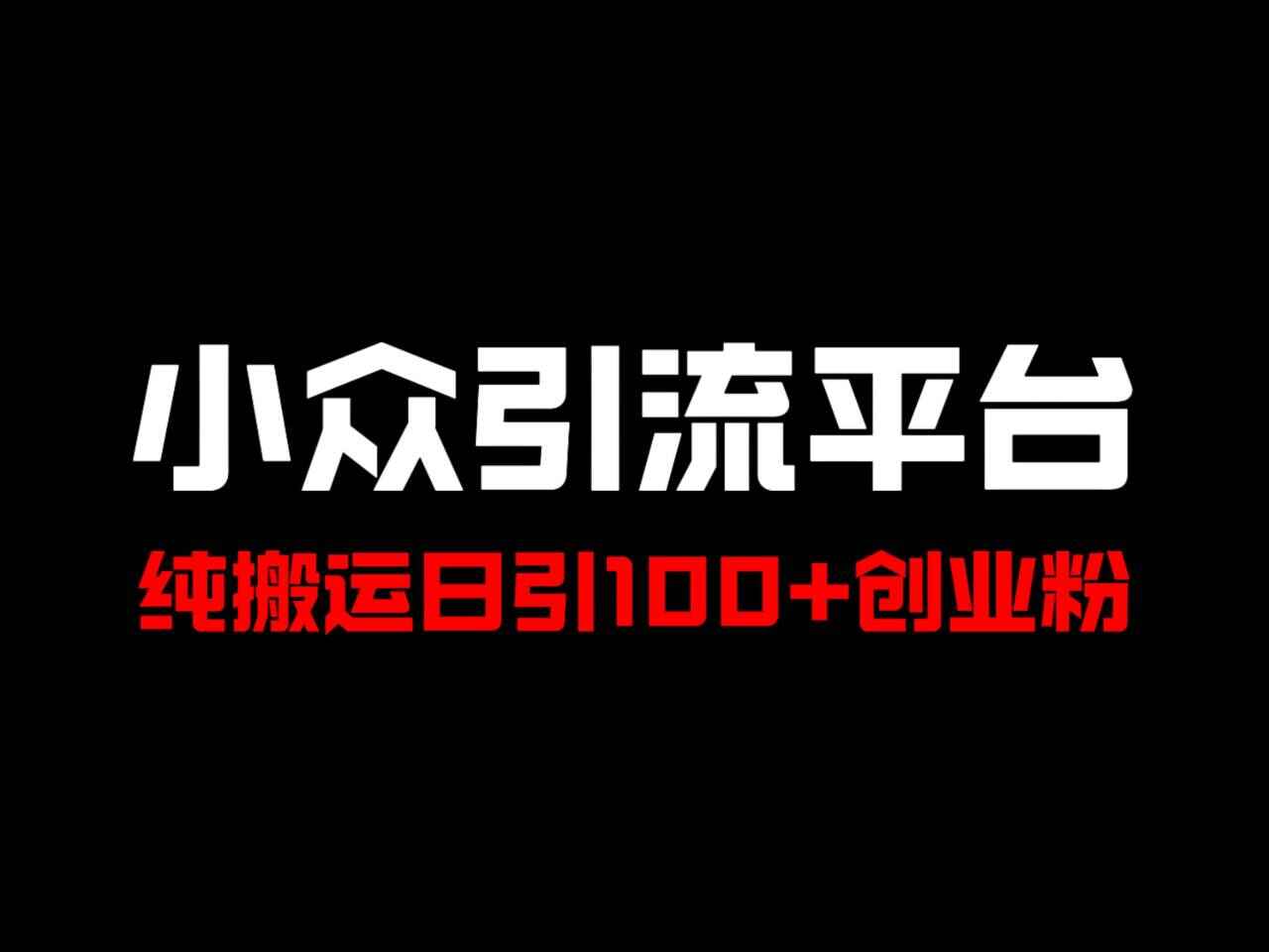 冷门引流平台
