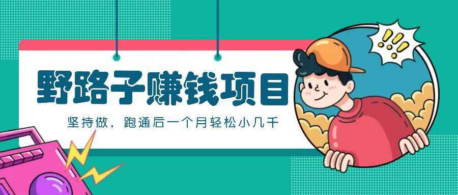 一个人就能操作的野路子项目