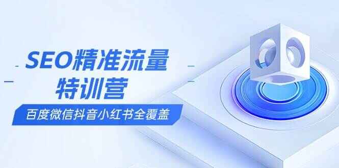 SEO精准流量特训课程
