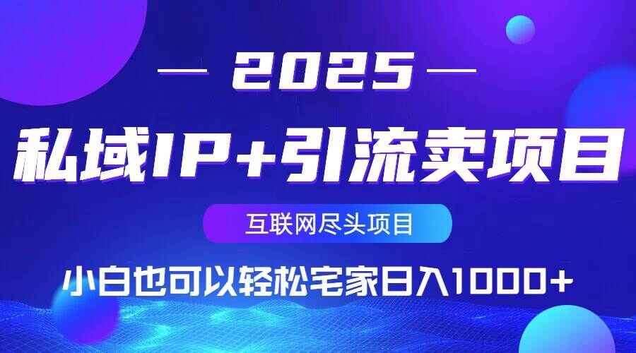 私域IP+引流卖项目