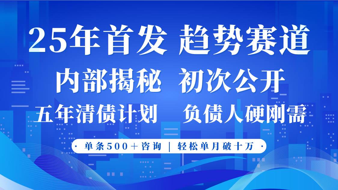 图片[1]-2025年首次公开，真正的事业型赛道，客咨不断，单月轻松破十-天边资源网