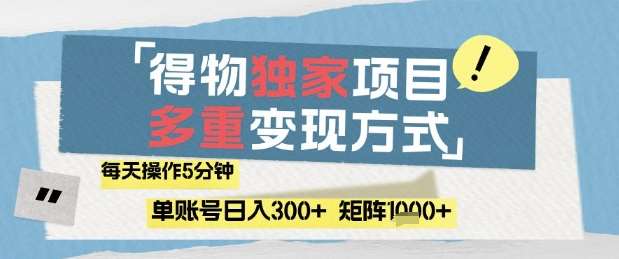 得物流量主