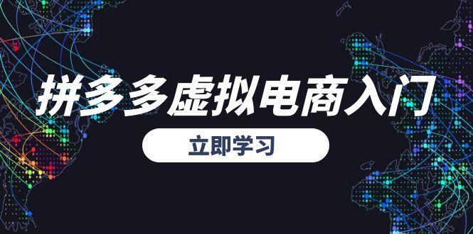 图片[1]-拼多多虚拟电商入门，精准选品方法论，无货源模式起盘技巧-天边资源网