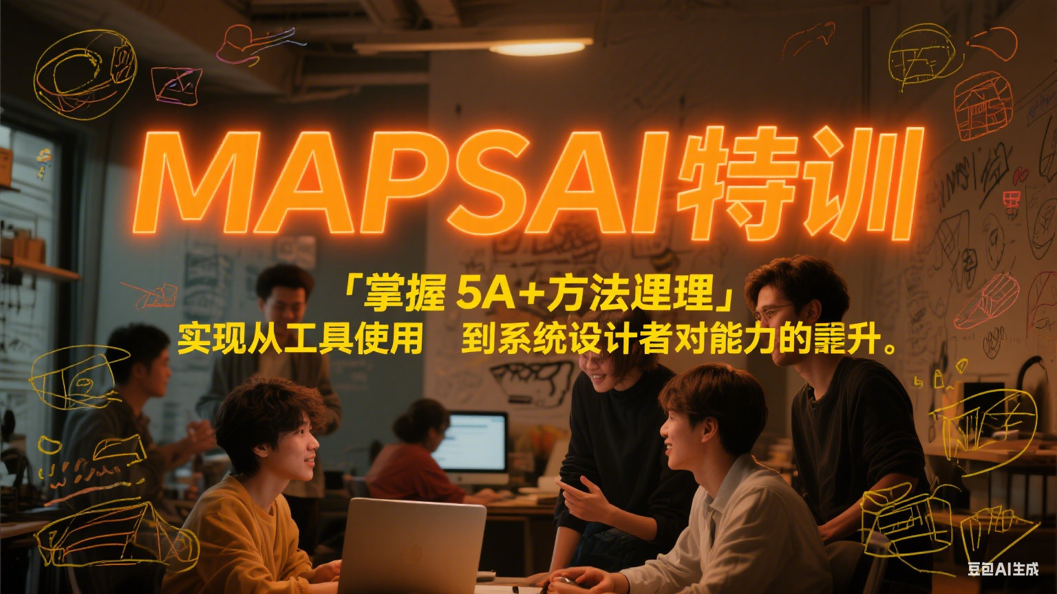 图片[1]-MAPSAI 特训课程 掌握 5A + 方法论，实现从工具使用者到系统设计者的能力跃升-天边资源网