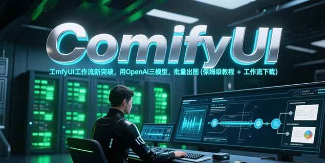 图片[1]-ComfyUI工作流新突破，用OpenAI三模型，批量出图(保姆级教程+工作流下载)-天边资源网