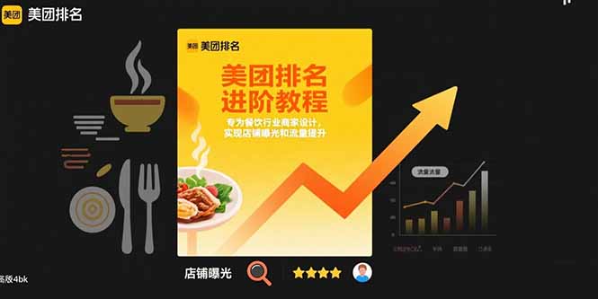 图片[1]-美团排名进阶教程：专为餐饮行业商家设计，实现店铺曝光和流量提升-天边资源网