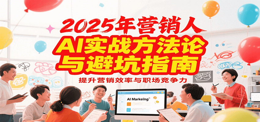 图片[1]-2025年营销实战方法论与避坑指南，利用AI提升营销效率与职场竞争力-天边资源网