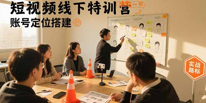 图片[1]-短视频线下特训课程 账号定位搭建/口播号拍摄剪辑/直播间流量入口/变现实战-天边资源网